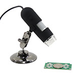 USB microscope is great for surface mount components, circuit board inspection, and more